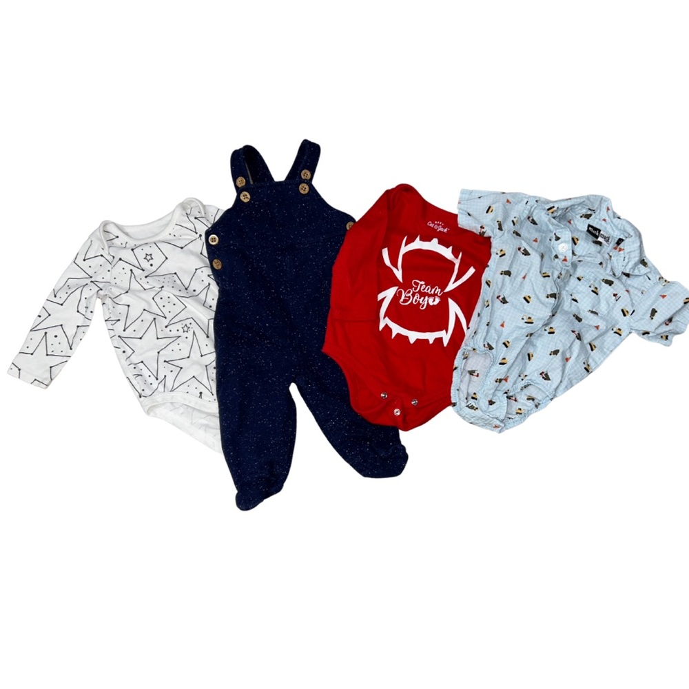 Baby Boy 3-6 Month Clothing Bundle (12 ITEMS)